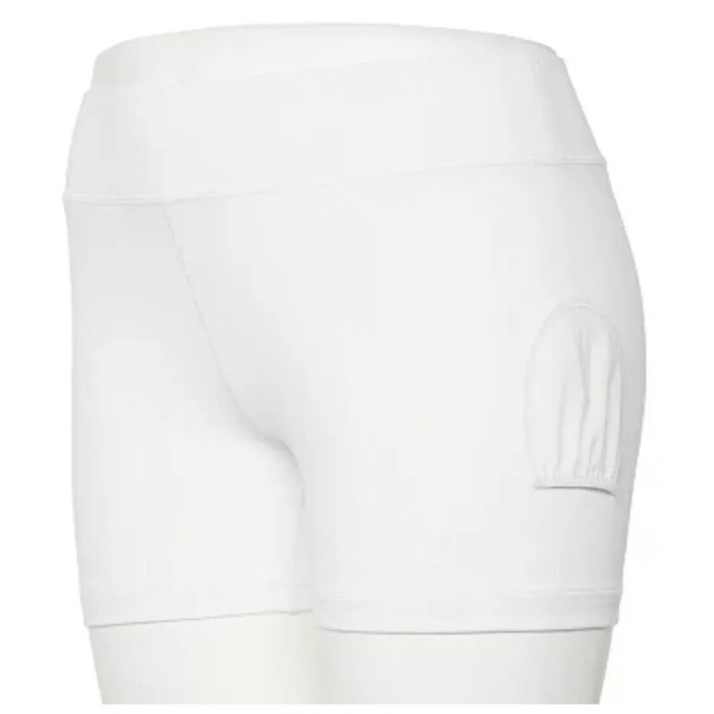 Tek Gear Plus Size Womens Ace Tennis Short 1X New with Tags White Pockets Fitted